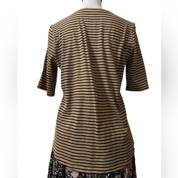 Eileen Fisher Organic Cotton Short Sleeve Tee Shirt Sz. XS Sz. Small - Picture 5 of 10